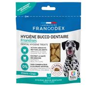 FRANCODEX-Friandises dentaires pour chien au canard Francodex - 70 g