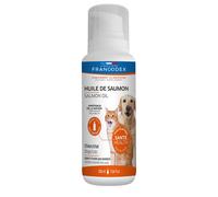 Francodex Huile de saumon Peau et pelage pour chiens et chats 200 ml
