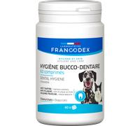 Francodex Hygiène Bucco-Dentaire Comprimés pour Chiens et Chats 60 pièces