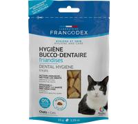 Francodex Hygiène Bucco-Dentaire Friandises au Canard pour Chats 65g