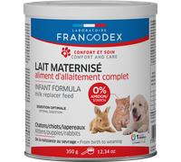Francodex Lait Maternisé Aliment d'Allaitement Complet pour Chatons Chiots Lapereaux 350g