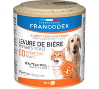 Francodex – Levure de bière pour chiens et chats – boîte 60 comprimés