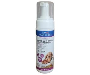 Francodex - Mousse sans rinçage antiparasitaire au dimethicone pour Rongeur 150ML