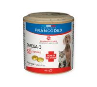 Francodex Omega-3 Chiens et Chats Boîte de 60