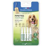 FRANCODEX-Pipettes antiparasitaires répulsives pour chien x4