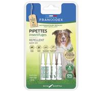 FRANCODEX-Pipettes antiparasitaires répulsives pour grand chien x4