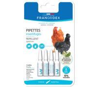 FRANCODEX-Pipettes insectifuges pour volaille Francodex - 4 x 0,4 ml