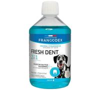 Zolux Francodex Fresh Dent Solution d'hygiène orale pour chiens et chats 500ml