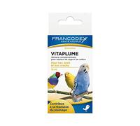 Francodex Vitaplume – Aliment complémentaire pour oiseaux – Flacon 15 ml