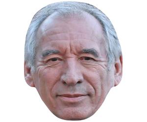 Francois Bayrou (Grey Hair) Masques de celebrites
