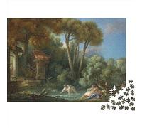 Francois Boucher Puzzle De 1000 Pièces, Peintures De Renommée Mondiale Puzzles, Puzzle Impossible, Jeu D'adresse pour Toute La Famille, Cadeau De Vacances Ou d'anniversaire