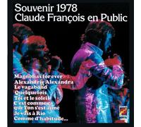 François, Claude - Souvenir 1978 : Claude François en public