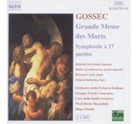 Francois-Joseph Gossec Grande Messe des Morts (CD) Album