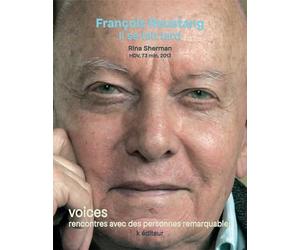 Francois Roustang, il se fait tard / Rina Sherman USAGE INSTITUTIONNEL