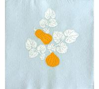 Francoise Paviot - Lot de 20 serviettes en papier intissé 40x40 cm Butternut