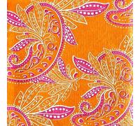 FRANCOISE PAVIOT - Lot de 20 Serviettes Intissées 25 X 25 cm Indienne