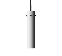Frandsen Suspension FM 2014 H 24cm blanc H x Ø 24x5,5cm/baldaquin noir Ø2cm