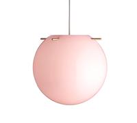 Frandsen Koi Suspension Ø19 Opale Rose/Bâtons de Laiton