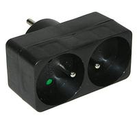 Franelec Biplite 2 x 2P+T 1016A Noire