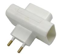 Franelec Triplite avec prises sans terre blanche