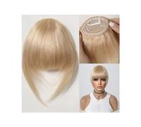 Frange a Clip Cheveux 100% cheveux humains frange naturel brun foncé français frange pince à cheveux frange avec branches postiche for femmes pince sur Air Bang Fausse Frange(005-4)