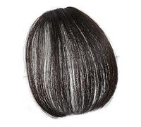 Frange a Clip Cheveux Frange cheveux for femmes pince à frange émoussée frange cheveux humains non-remy frange aérienne frange invisible sans couture indien naturel droit plat frange postiche Fausse F