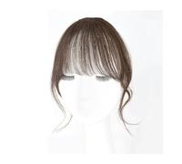 Frange a Clip Cheveux Frange perruque femme bouclée français Air frange avec mince front Patch en forme de S favoris frange perruque pièce Fausse Frange(1B/27HL)