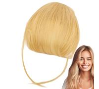 Frange À Clip Cheveux Humains - Extensions De Frange De Cheveux, Française À Clip, 13 Cm 25 Cm Favoris, Plusieurs Couleurs Marron Noir Brun Foncé Cendre Or | Postiche Soigné