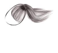 Frange a Clip Cheveux Naturel,Fausse Frange Coup de coiffe Neat Bangs dans des extensions de cheveux Coups de cheveux Bangs de cheveux Coupes sur des cheveux réels sur le bandeau rouge-brun rouge (Co