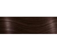 Frange à clip - cheveux naturels - 6 brun chocolat
