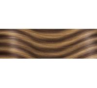 Frange à clip - cheveux naturels - M8/26 mélange brun noisette & blond doré miel