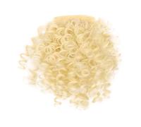Frange a Clip Cheveux Perruque bouclée frange for femmes noires courte Afro crépus bouclés frange Clip en frange utilisation quotidienne Fausse Frange(197-102)