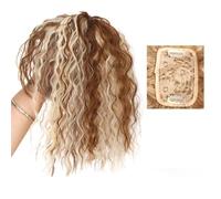 Frange a Clip Cheveux Perruques de vague de corps avec frange 3D Air cheveux frange pince à frange Extensions de cheveux perruques postiches frange toupets Fausse Frange(BF48-12H613)