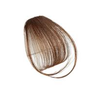 Frange a Clip Faux Air frange Extension de cheveux synthétiques lumière douce Air cheveux frange pince sur Extension de cheveux faux cheveux raides frange frange pour le quotidien ou pour se déguiser(