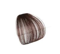 Frange a Clip Faux Air frange Extension de cheveux synthétiques lumière douce Air cheveux frange pince sur Extension de cheveux faux cheveux raides frange frange pour le quotidien ou pour se déguiser(