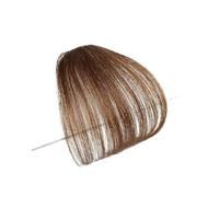 Frange a Clip Faux Air frange Extension de cheveux synthétiques lumière douce Air cheveux frange pince sur Extension de cheveux faux cheveux raides frange frange pour le quotidien ou pour se déguiser(