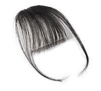 Frange a Clip Frange à clipser en cheveux humains - Frange invisible - Fausse frange à clipser for femme - Extensions de cheveux à clipser for un usage quotidien - 1 pièce pour le quotidien ou pour se