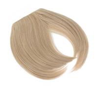 Frange à Clip Synthétique pour Front, Effet sans Coupe | Fibre Haute Température Résistante à Chaleur, pour Ligne Capillaire Humaine, Cosplay et Scène