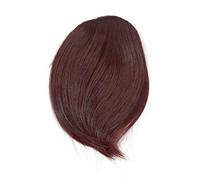 Frange à clipper. Couleur: châtain acajou, teinte: 33, 17 cm/ 7 inch, postiche, extension, YZF-1088HT-33