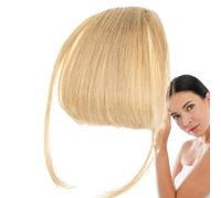 Frange À Clipser Cheveux Humains - Extensions À Clipser Avec Frange Française, 5 Pouces, 10 Pouces, Favoris, Couleur Naturelle Marron Noir Brun Foncé Cendré Or Bordeaux | Cheveux Élégante Po
