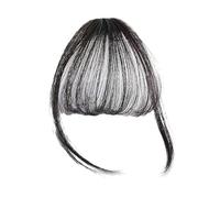 Frange à clipser, frange Wispy Bangs - Pince à cheveux naturelle facile à