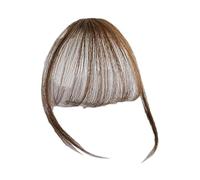 Frange À Clipser Pour Femme - Frange Vaporeuse De 13 Cm, Extensions De Cheveux Naturels Faciles À Clipser | Accessoire De Coiffure De Mariage De Fête À Porter Quotidiennement, Outil De Cadrage Du Visa