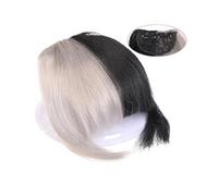Frange Cheveux Couture Air Bangs synthétique faux Bang morceau de cheveux pince dans l'extension de cheveux fausses franges Bang femmes naturel Air frange Clip sur Bang Extensions de cheveux(T0906)