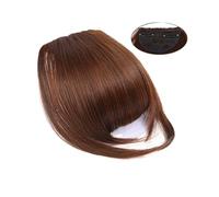 Frange Cheveux Couture Air Bangs synthétique faux Bang morceau de cheveux pince dans l'extension de cheveux fausses franges Bang femmes naturel Air frange Clip sur Bang Extensions de cheveux(2-30)
