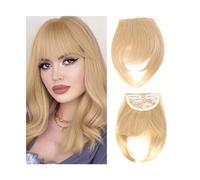 Frange Cheveux Extensions de cheveux synthétiques à Clip, frange frangée, faux cheveux naturels, frange émoussée for femmes, accessoires capillaires à usage quotidien Extensions de cheveux(18-613)