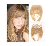 Frange Cheveux Extensions de cheveux synthétiques à Clip, frange frangée, faux cheveux naturels, frange émoussée for femmes, accessoires capillaires à usage quotidien Extensions de cheveux(27-613)