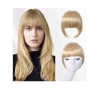 Frange Cheveux Frange à Clip marron cendré, frange épaisse avec branches, postiches for femmes, Extensions de cheveux for usage quotidien Extensions de cheveux(NLH1007-6)