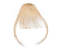Frange Clip Frange à clipser en cheveux humains - Invisible pour femme - Extension de cheveux à clipser pour usage quotidien - 1 pièce