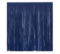 Frange de chaîne de 20 cm de long (style # CF08) bleu marine foncé # J3 (bleu foncé) lot économique de 4,5 m