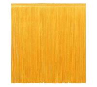 Frange de chaîne de 20 cm de long (style # CF08) Drapeau doré #FG (or jaune vif) 4,5 m